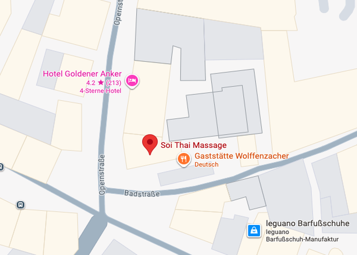 Lage des Studios Bayreuth – Opernstraße auf der Karte